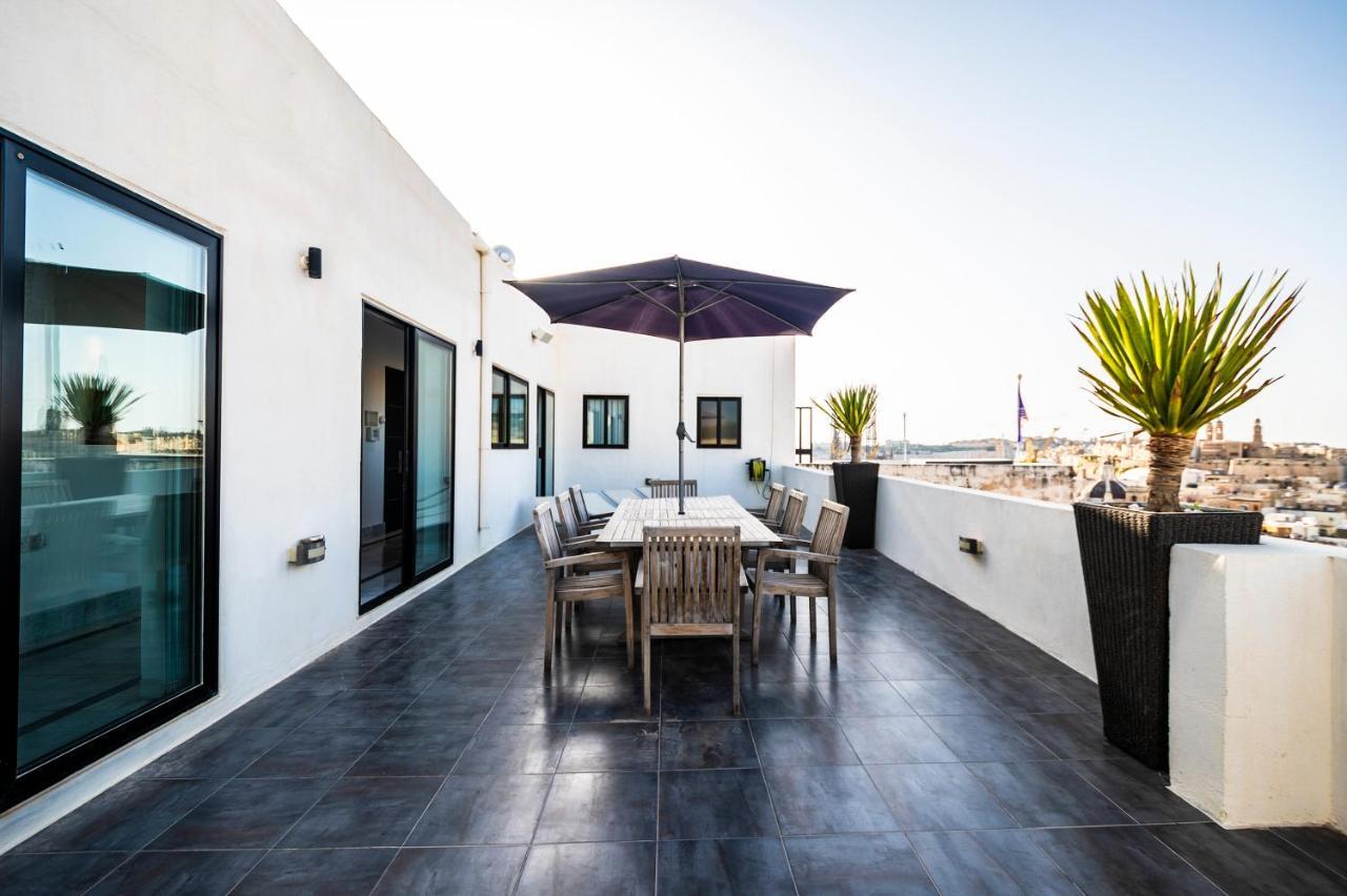 Penthouse Retreat Leilighet Cospicua Eksteriør bilde