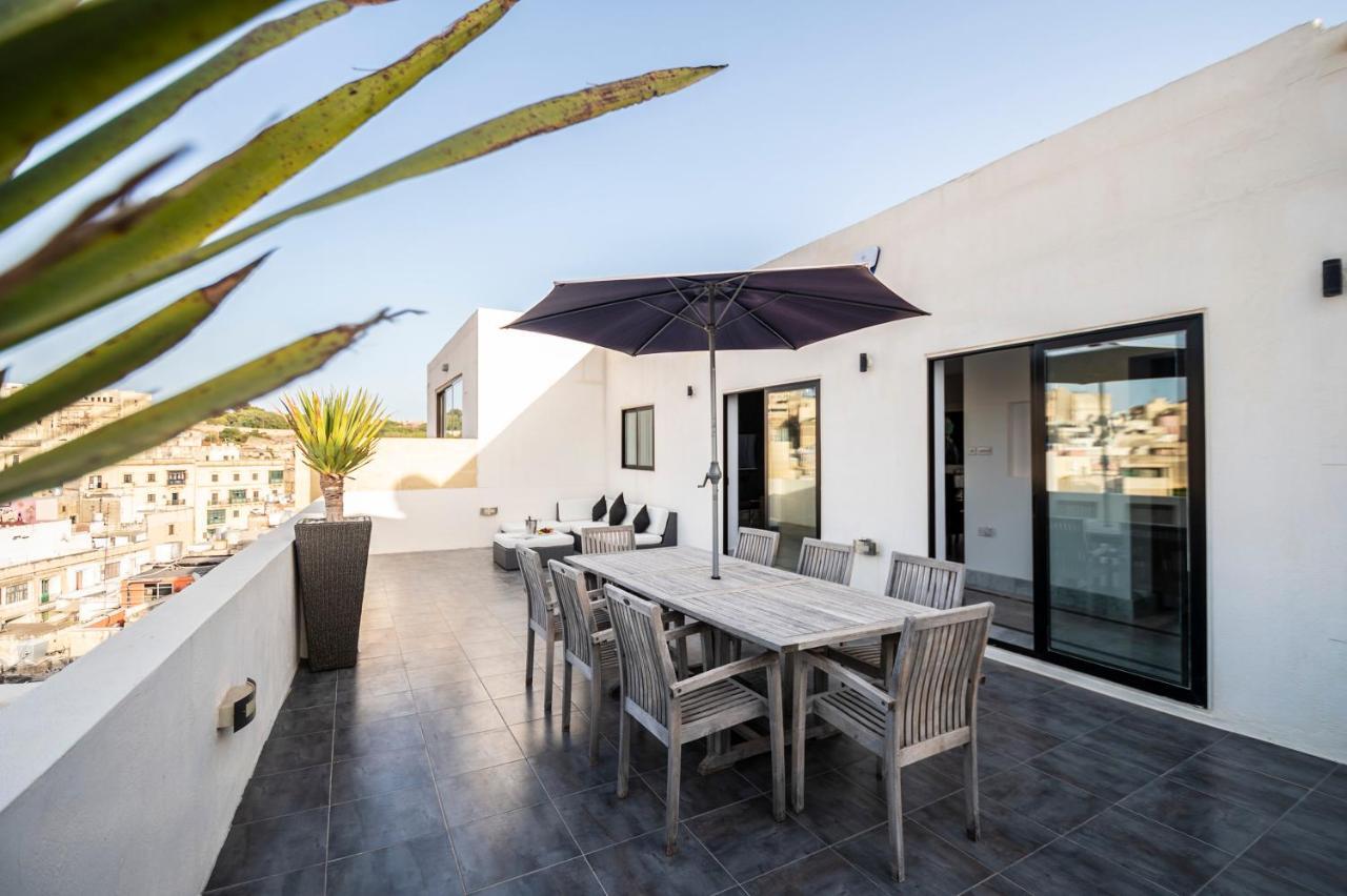 Penthouse Retreat Leilighet Cospicua Eksteriør bilde